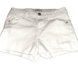 Women's White Denim Shorts